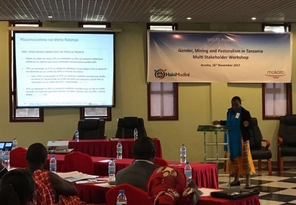 WOLTS Team Hold Multi-Stakeholder Workshop on Gender, Mining and Pastoralism in Tanzania
